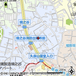 神奈川県横浜市西区境之谷11周辺の地図