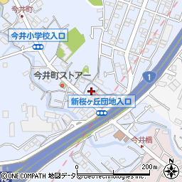 神奈川県横浜市保土ケ谷区今井町84周辺の地図