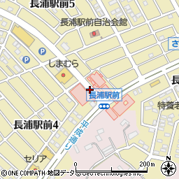 長浦駅前五丁目周辺の地図