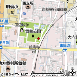 京都府舞鶴市南田辺周辺の地図