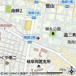 岐阜県岐阜市鷺山1140周辺の地図