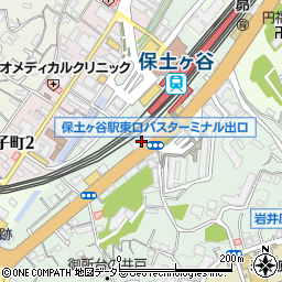 焼肉ホルモン ななつぼ 保土ヶ谷駅前店周辺の地図