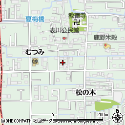 岐阜県岐阜市西改田村前131周辺の地図