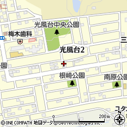 千葉県市原市光風台2丁目80周辺の地図