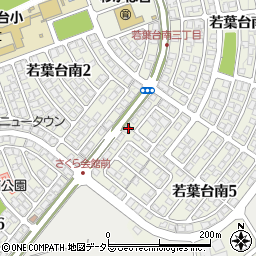 鳥取県鳥取市若葉台南5丁目2-12周辺の地図