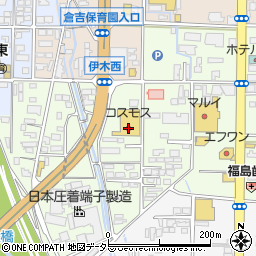 ドラッグストアコスモス上井店周辺の地図