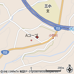 長野県下伊那郡阿智村智里1040周辺の地図