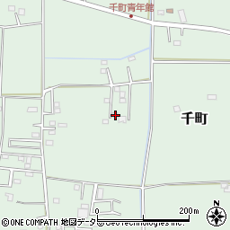 千葉県茂原市千町1709-7周辺の地図