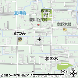 岐阜県岐阜市西改田村前134周辺の地図