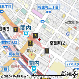 株式会社横浜瀬里奈本社事務センター周辺の地図