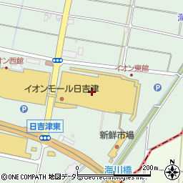 ＪＩＮＳ　イオンモール日吉津店周辺の地図