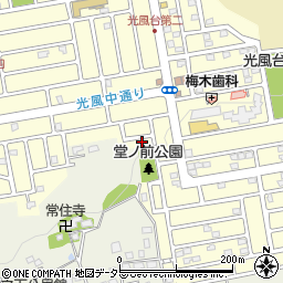 千葉県市原市光風台3丁目24周辺の地図