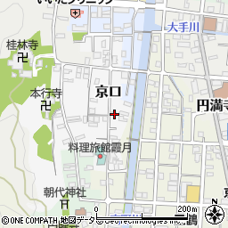 京都府舞鶴市京口166周辺の地図