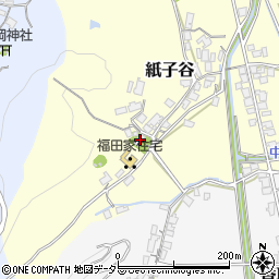 鳥取県鳥取市紙子谷61周辺の地図