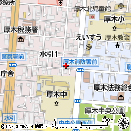 産経新聞本厚木専売所周辺の地図