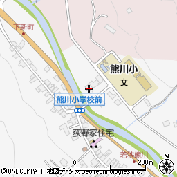 福井県三方上中郡若狭町熊川45周辺の地図