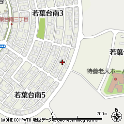 鳥取県鳥取市若葉台南3丁目18-23周辺の地図