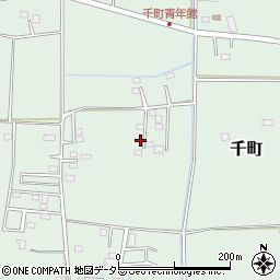 千葉県茂原市千町1709-10周辺の地図