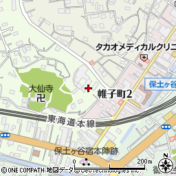 神奈川県横浜市保土ケ谷区霞台1周辺の地図