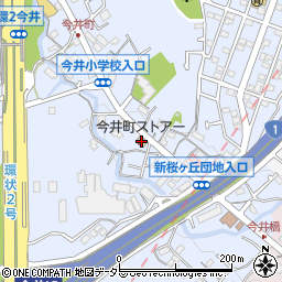 神奈川県横浜市保土ケ谷区今井町59周辺の地図