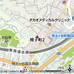 セブンイレブン横浜帷子町２丁目店周辺の地図