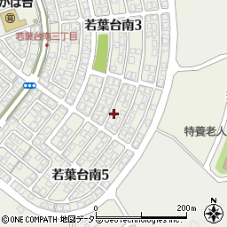 鳥取県鳥取市若葉台南3丁目13-3周辺の地図