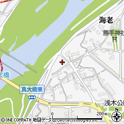 岐阜県本巣市海老460-5周辺の地図