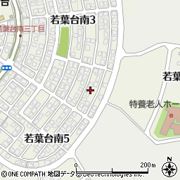 鳥取県鳥取市若葉台南3丁目18周辺の地図