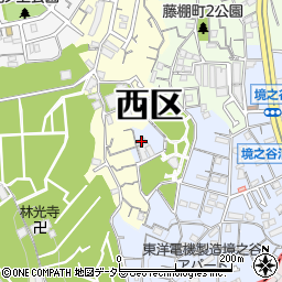 神奈川県横浜市西区境之谷111周辺の地図