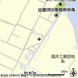 島根県安来市東赤江町福井町1280周辺の地図