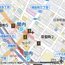 横浜中央地下街株式会社周辺の地図
