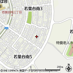 鳥取県鳥取市若葉台南3丁目13-21周辺の地図