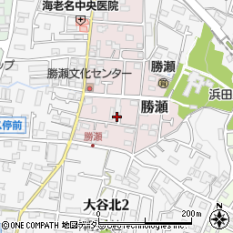 神奈川県海老名市勝瀬5-25周辺の地図