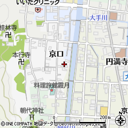 京都府舞鶴市京口168周辺の地図