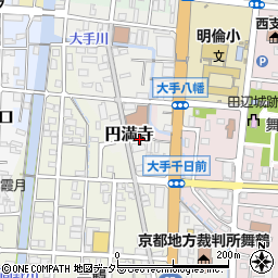 京都府舞鶴市円満寺157周辺の地図