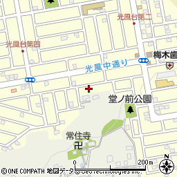 千葉県市原市光風台3丁目35周辺の地図