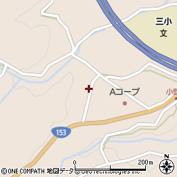 長野県下伊那郡阿智村智里1683周辺の地図