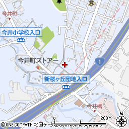 神奈川県横浜市保土ケ谷区今井町83周辺の地図