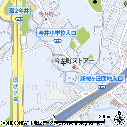 神奈川県横浜市保土ケ谷区今井町98周辺の地図