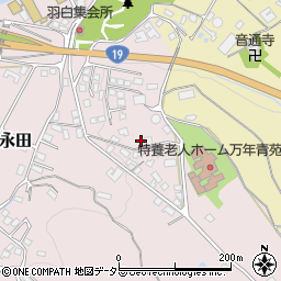 岐阜県恵那市長島町永田381-21周辺の地図