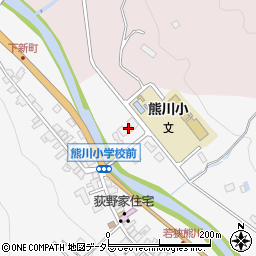 福井県三方上中郡若狭町熊川43周辺の地図
