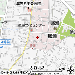 神奈川県海老名市勝瀬5周辺の地図