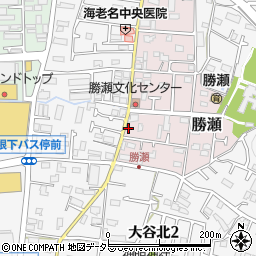 神奈川県海老名市勝瀬5-37周辺の地図