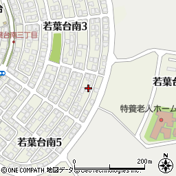 鳥取県鳥取市若葉台南3丁目18-20周辺の地図
