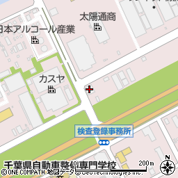 長浦変電所周辺の地図