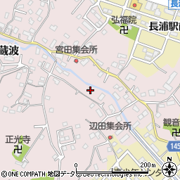 千葉県袖ケ浦市蔵波1572-1周辺の地図