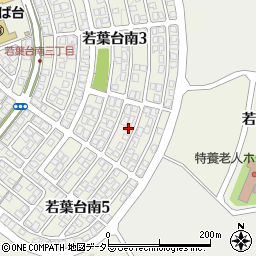 鳥取県鳥取市若葉台南3丁目13-18周辺の地図