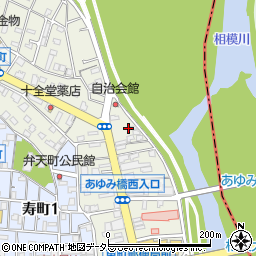 角天内山酒店周辺の地図