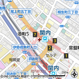 カラオケ館 横浜関内店周辺の地図