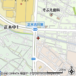岐阜県岐阜市清水周辺の地図